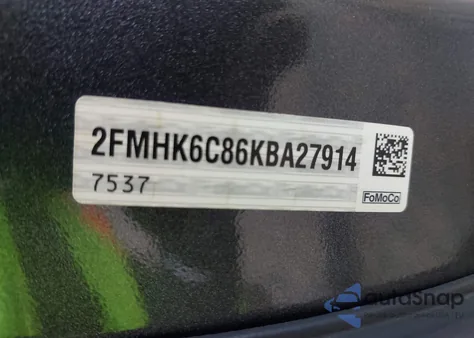 2019 Ford Flex Sel из США, поврежденный, VIN 2FMHK6C86KBA27914